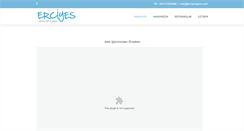 Desktop Screenshot of erciyesajans.com